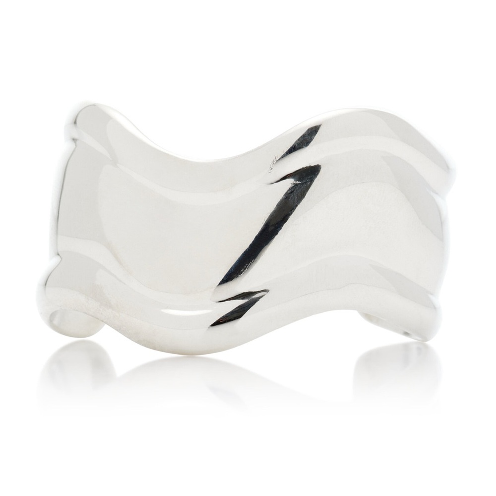 Ben-Amun Silver Wave Bracelet Cuff